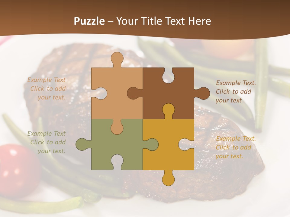 Sunrise Mother Beach PowerPoint Template