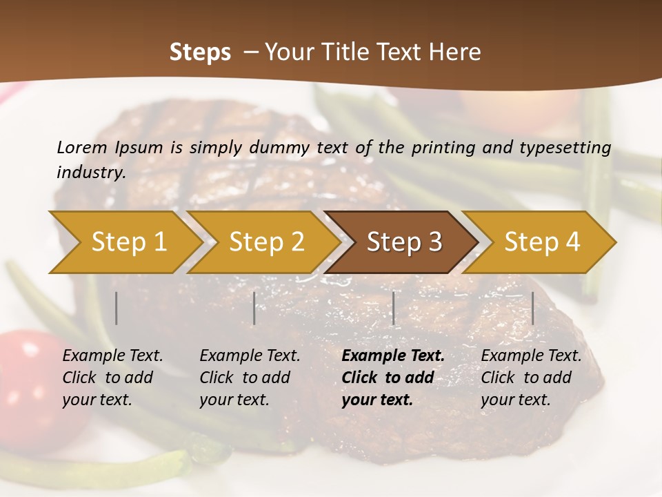 Sunrise Mother Beach PowerPoint Template