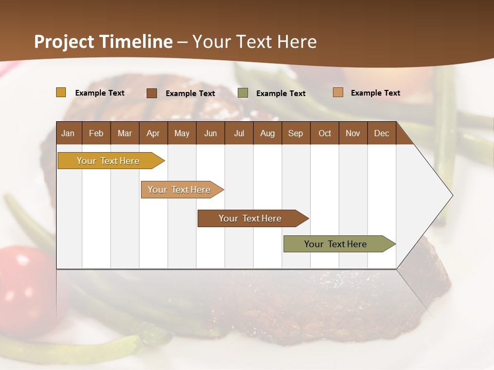 Sunrise Mother Beach PowerPoint Template