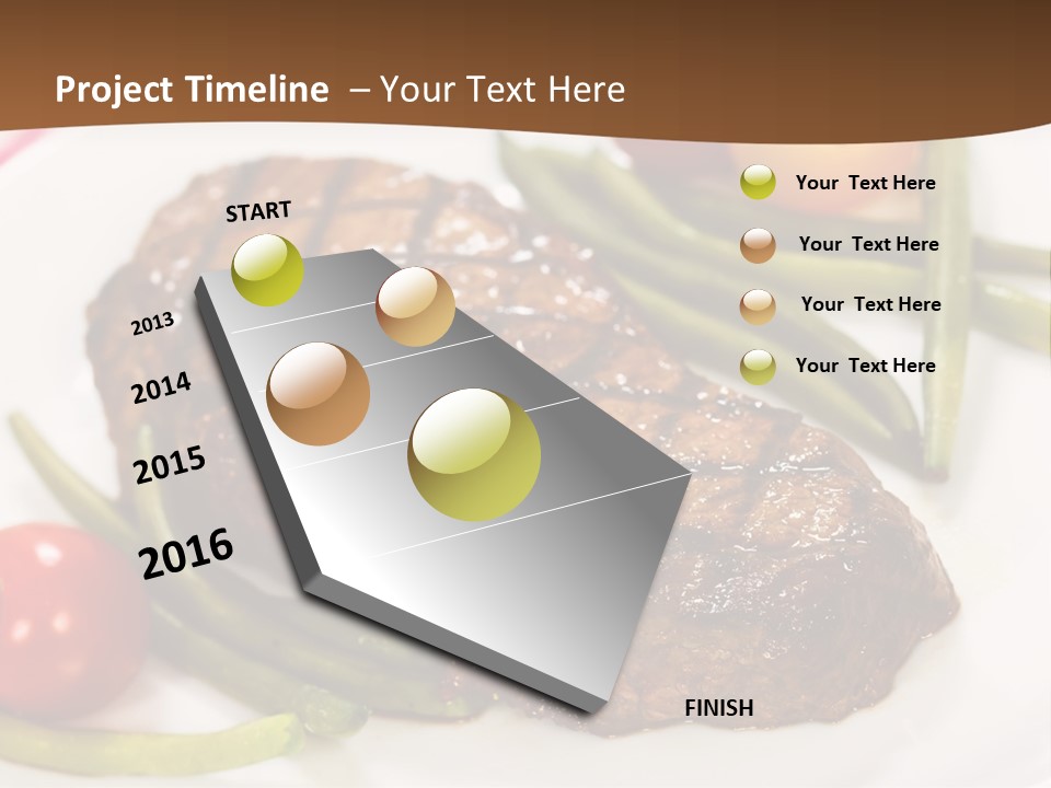 Sunrise Mother Beach PowerPoint Template