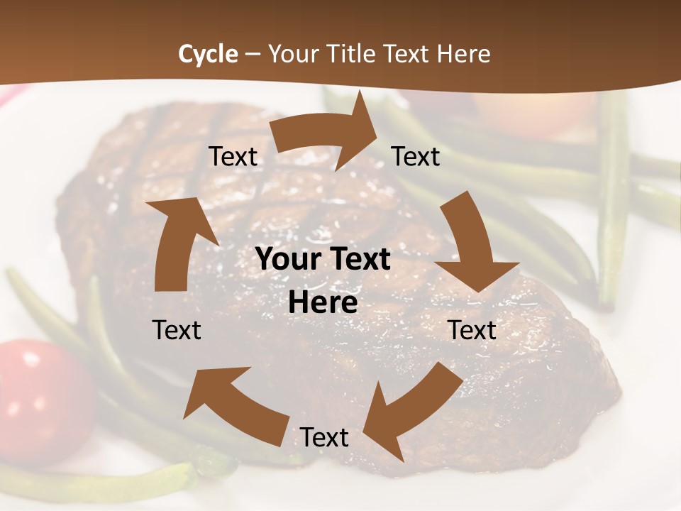 Sunrise Mother Beach PowerPoint Template
