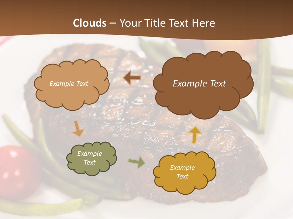 Sunrise Mother Beach PowerPoint Template