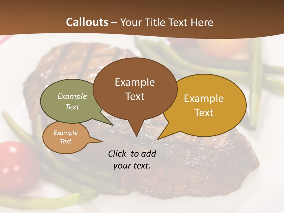 Sunrise Mother Beach PowerPoint Template