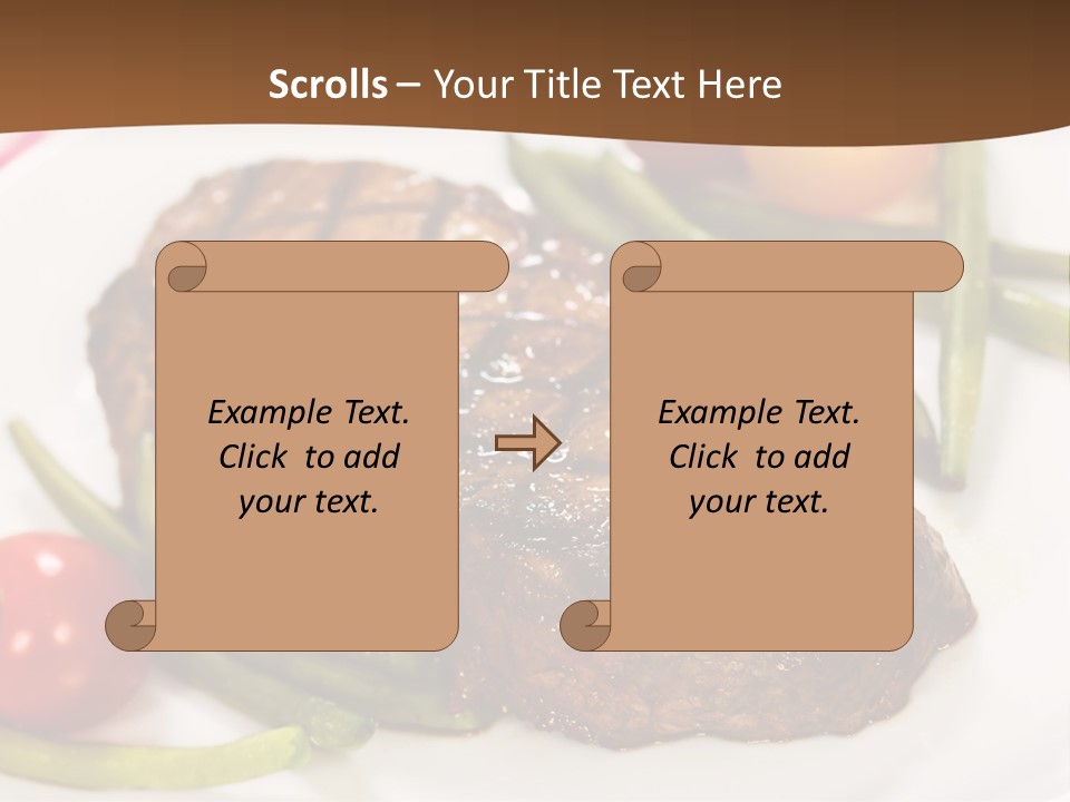 Sunrise Mother Beach PowerPoint Template