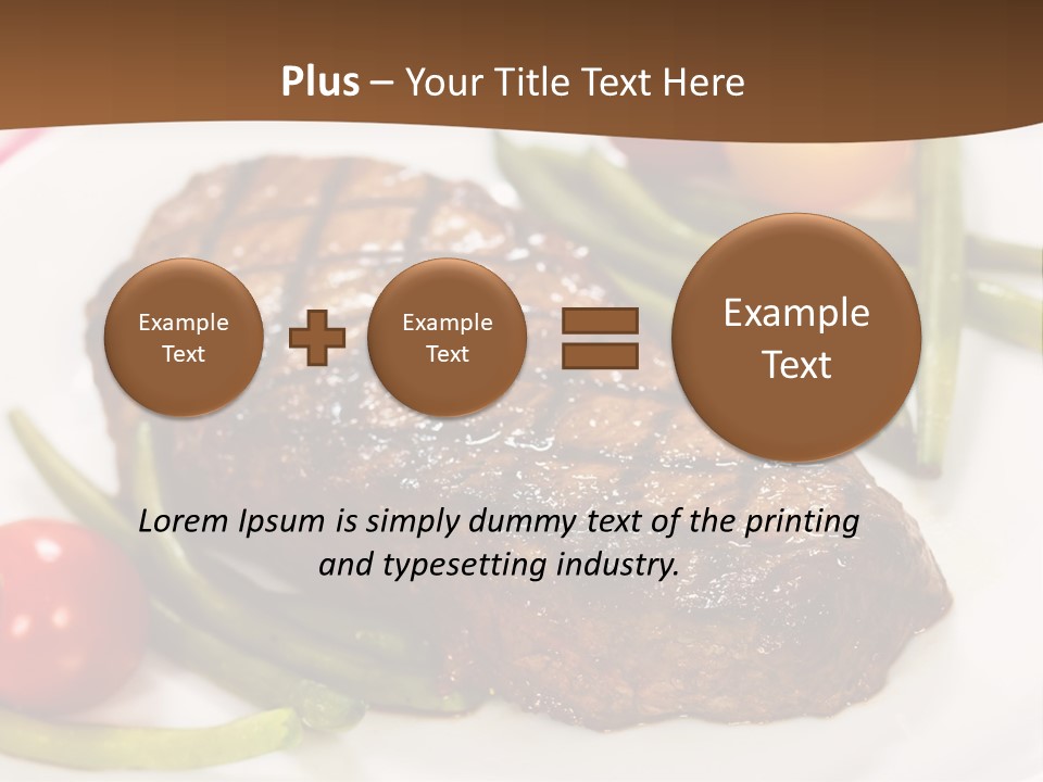 Sunrise Mother Beach PowerPoint Template