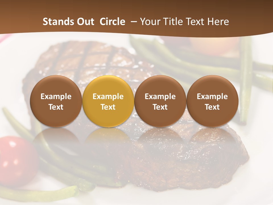 Sunrise Mother Beach PowerPoint Template