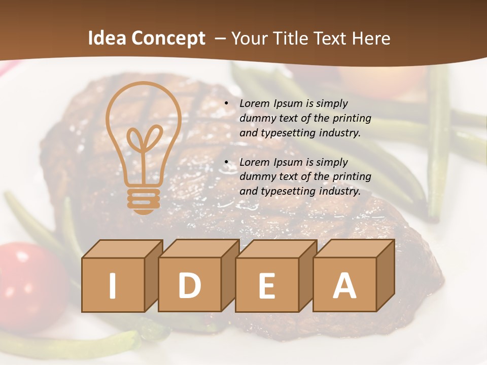 Sunrise Mother Beach PowerPoint Template