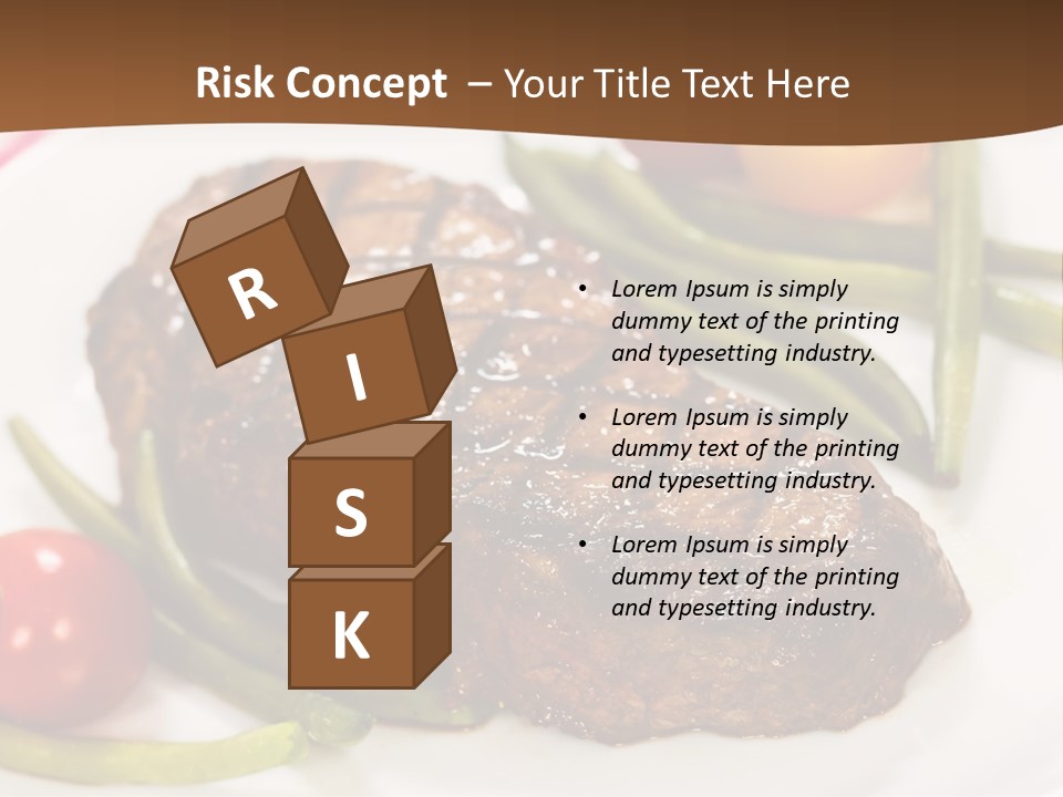 Sunrise Mother Beach PowerPoint Template