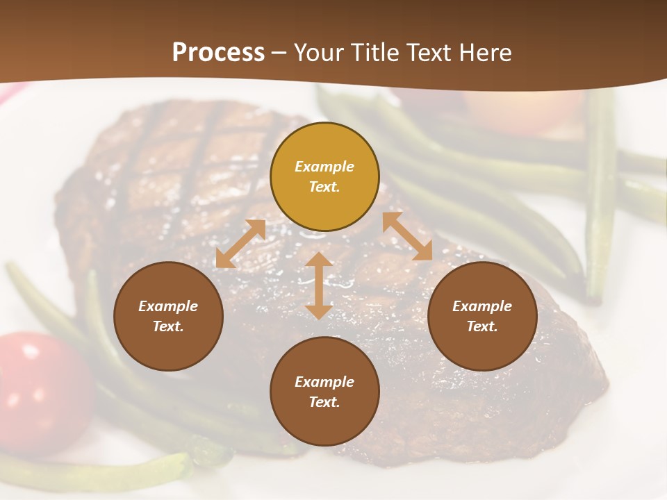 Sunrise Mother Beach PowerPoint Template