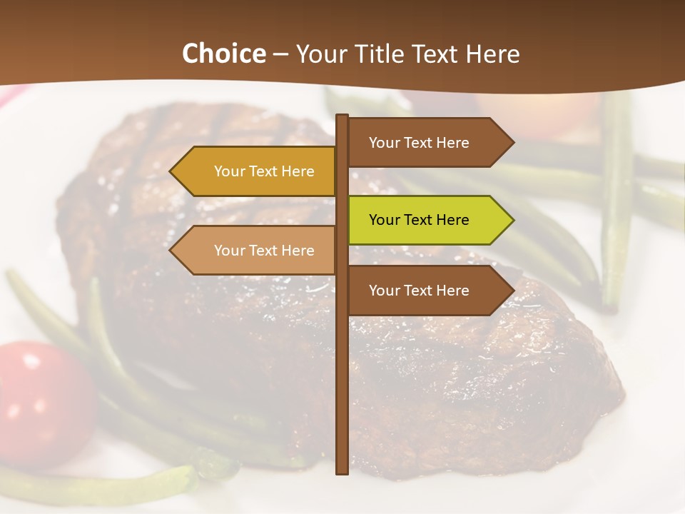 Sunrise Mother Beach PowerPoint Template