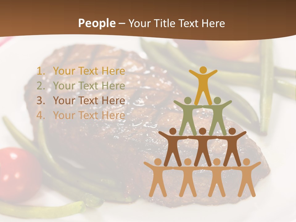 Sunrise Mother Beach PowerPoint Template