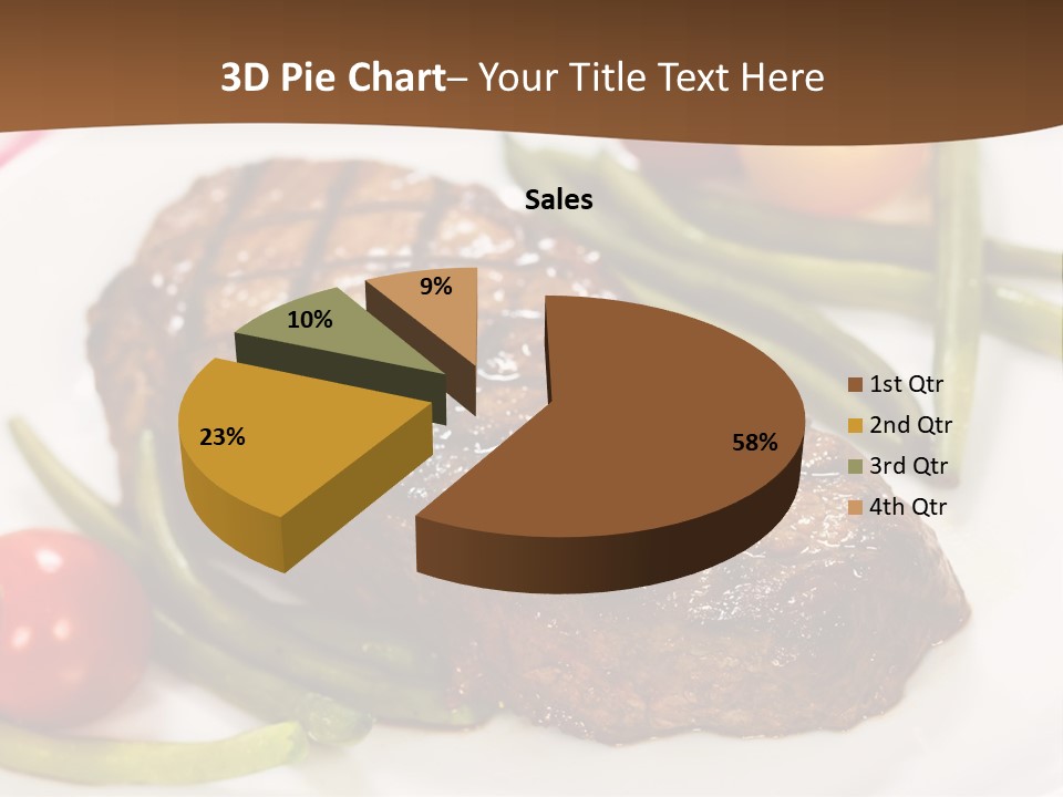 Sunrise Mother Beach PowerPoint Template