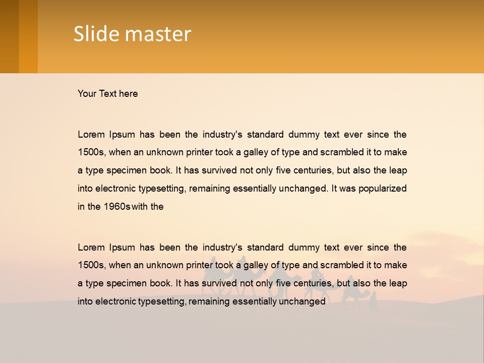 Woman Pensioner Wellness PowerPoint Template