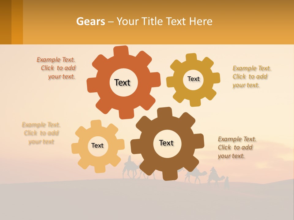 Woman Pensioner Wellness PowerPoint Template