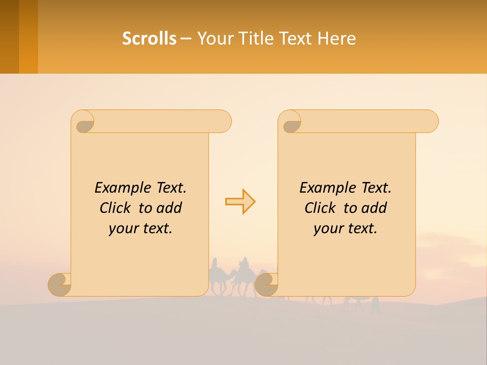 Woman Pensioner Wellness PowerPoint Template