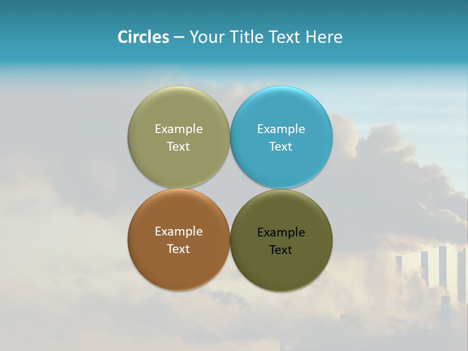 White Pensioner Sea PowerPoint Template