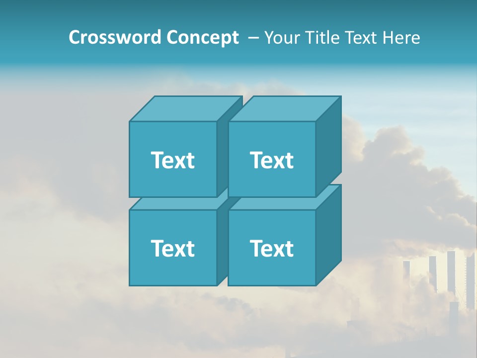 White Pensioner Sea PowerPoint Template