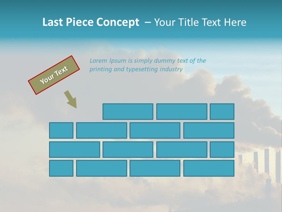 White Pensioner Sea PowerPoint Template