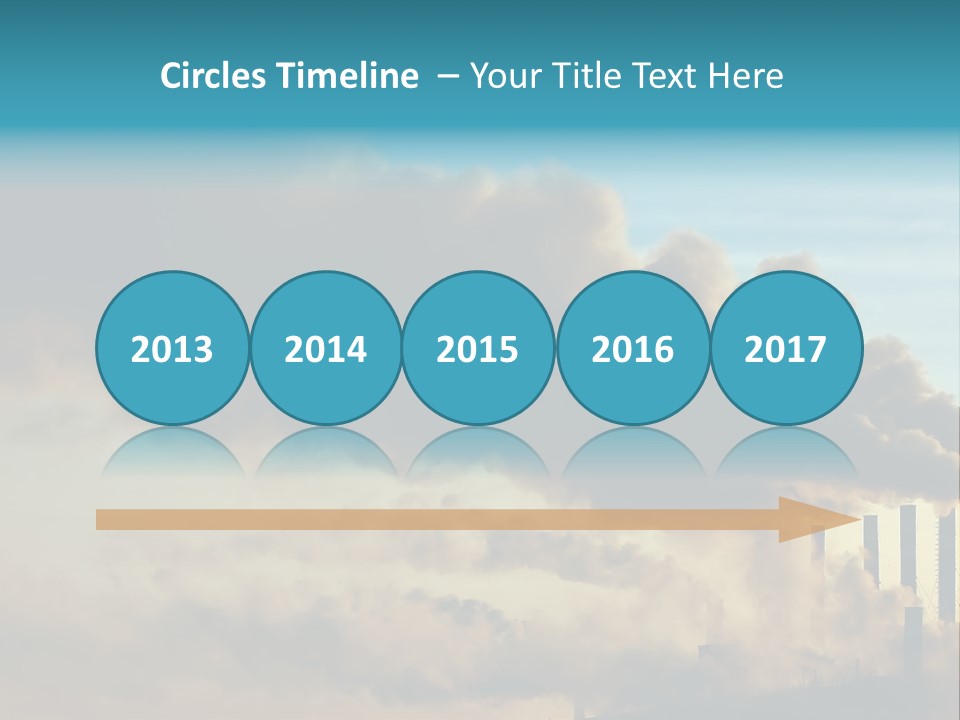 White Pensioner Sea PowerPoint Template