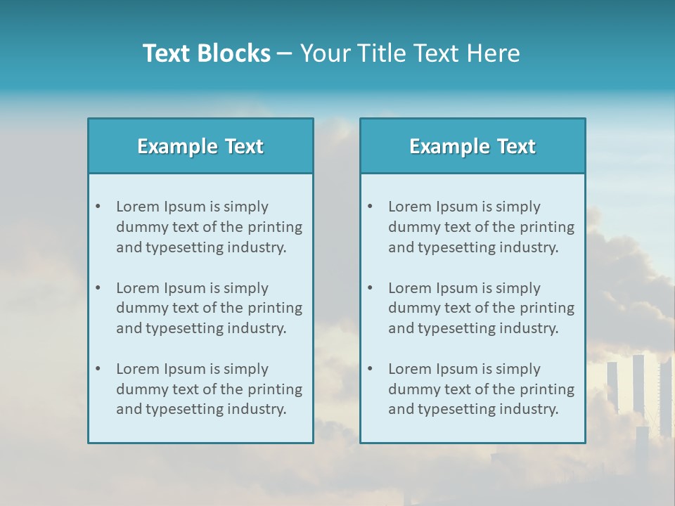 White Pensioner Sea PowerPoint Template
