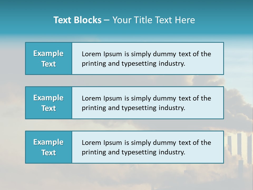 White Pensioner Sea PowerPoint Template