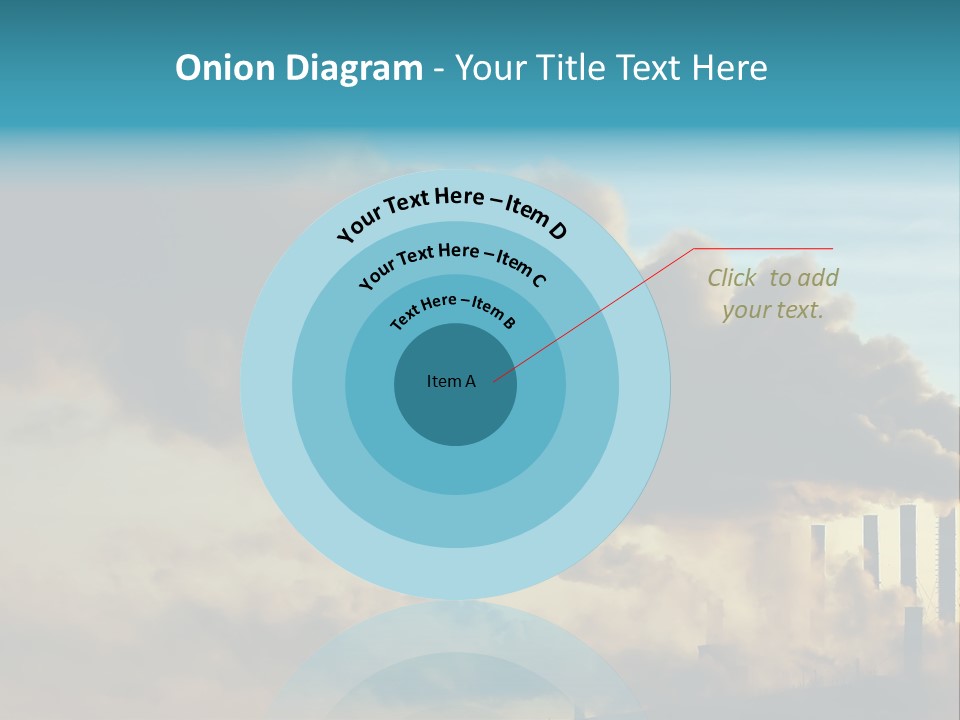 White Pensioner Sea PowerPoint Template