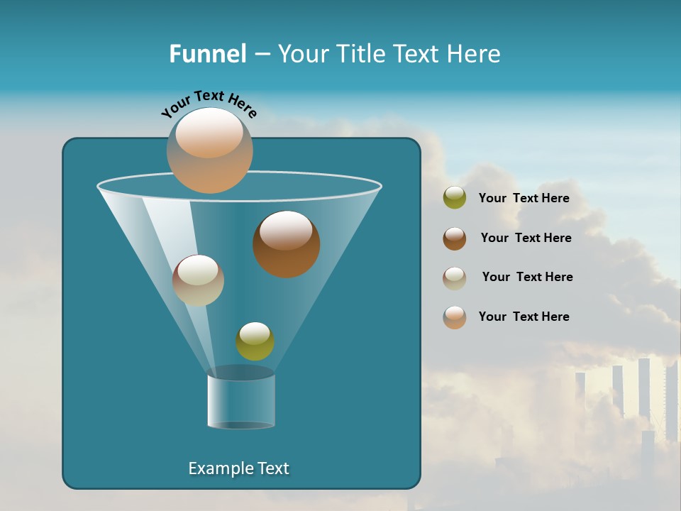 White Pensioner Sea PowerPoint Template