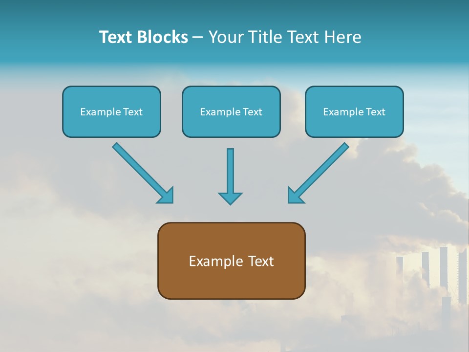 White Pensioner Sea PowerPoint Template