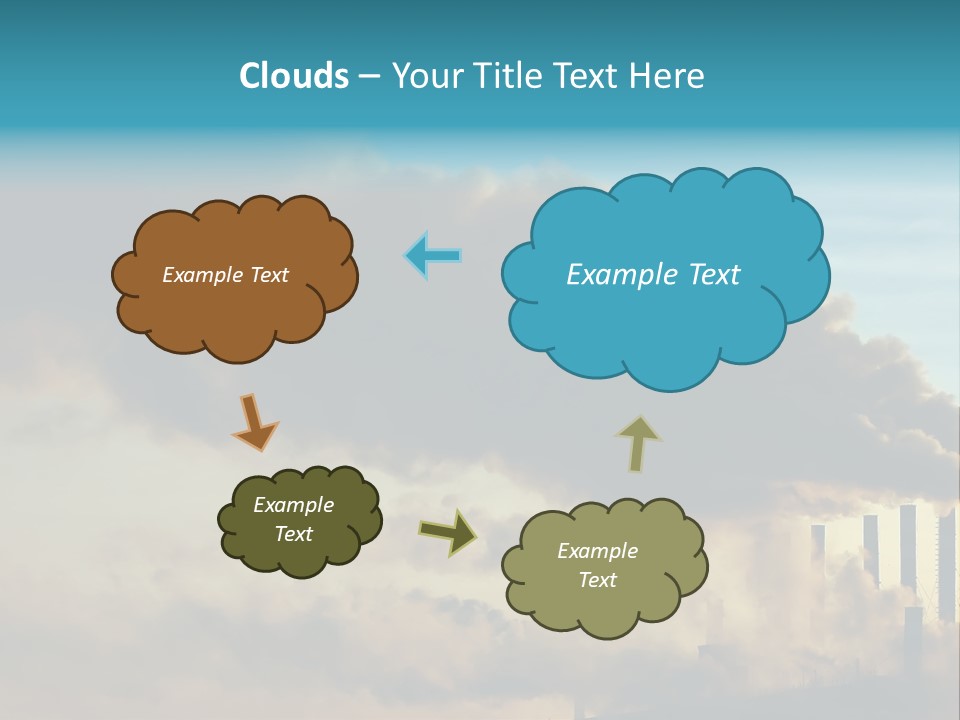 White Pensioner Sea PowerPoint Template