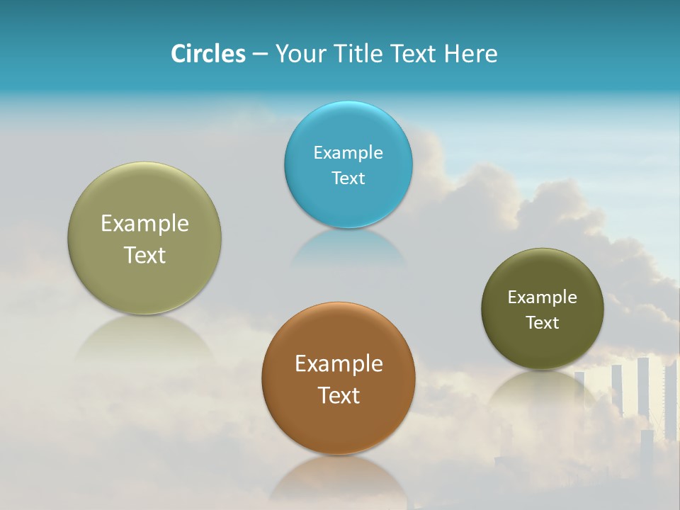 White Pensioner Sea PowerPoint Template