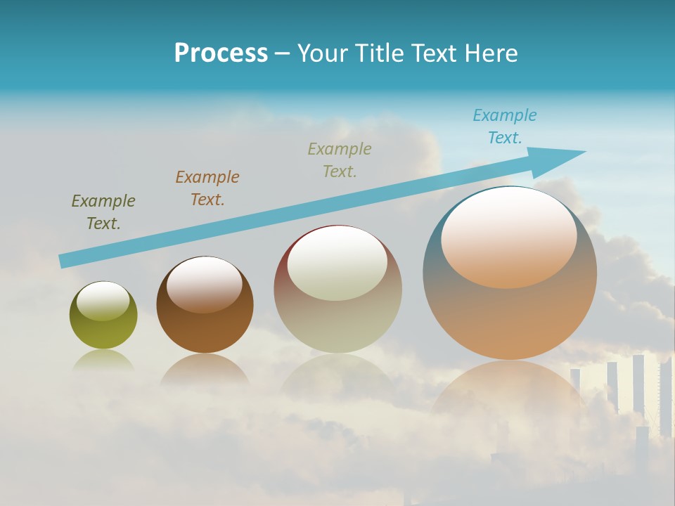 White Pensioner Sea PowerPoint Template