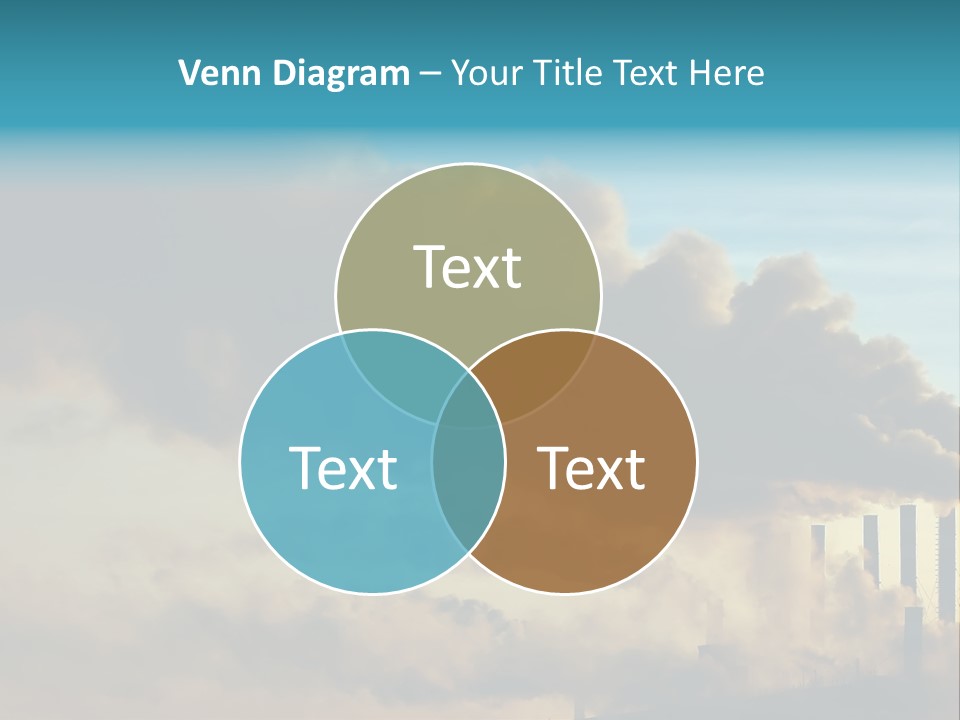 White Pensioner Sea PowerPoint Template