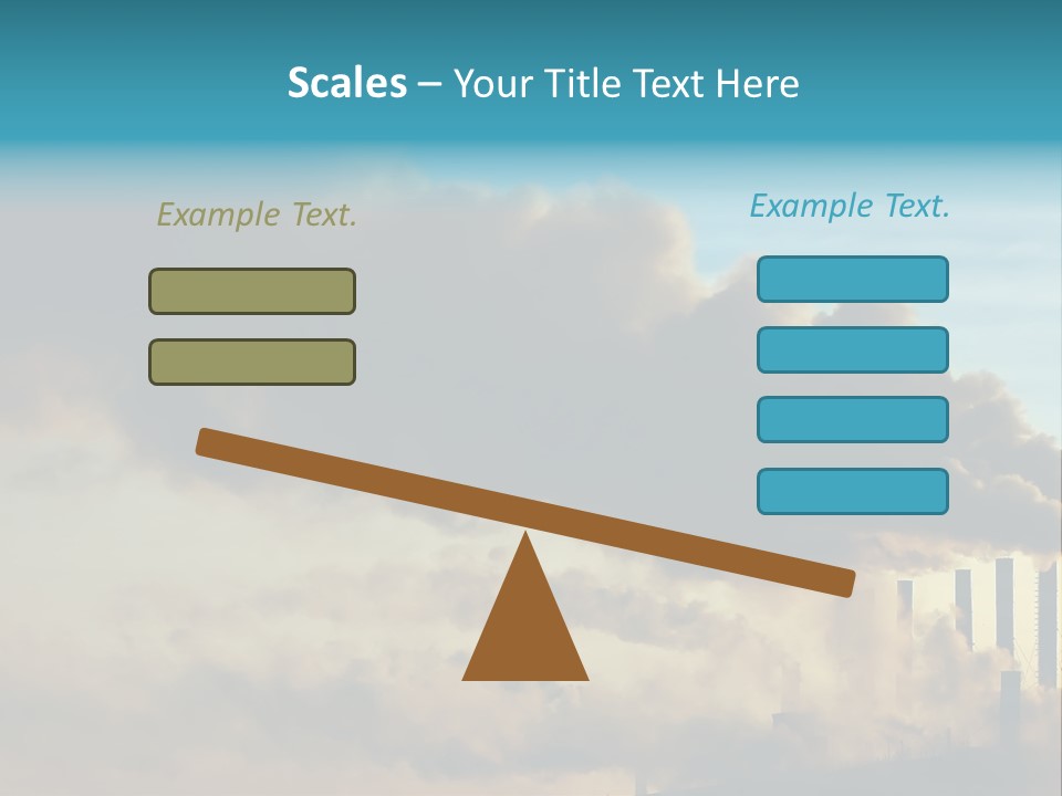 White Pensioner Sea PowerPoint Template