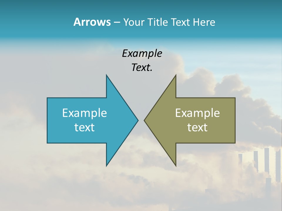 White Pensioner Sea PowerPoint Template