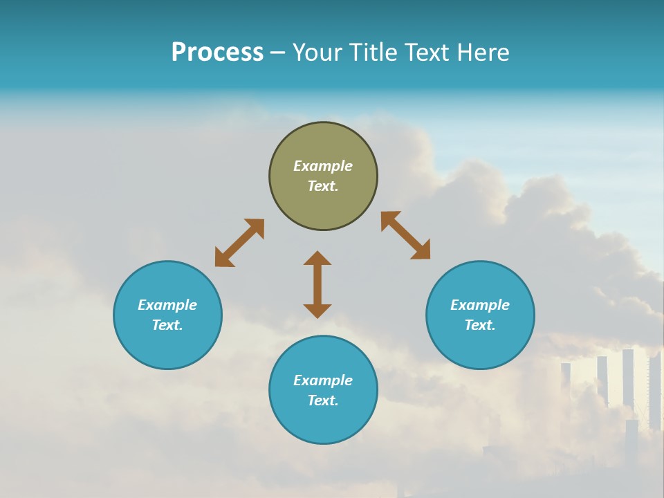White Pensioner Sea PowerPoint Template
