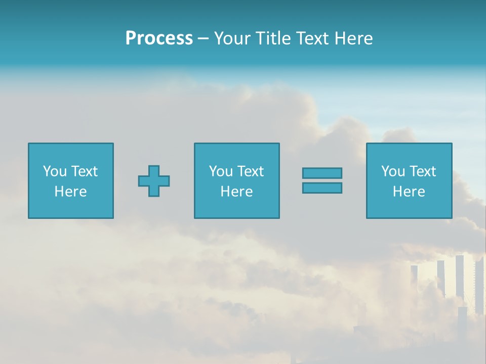 White Pensioner Sea PowerPoint Template