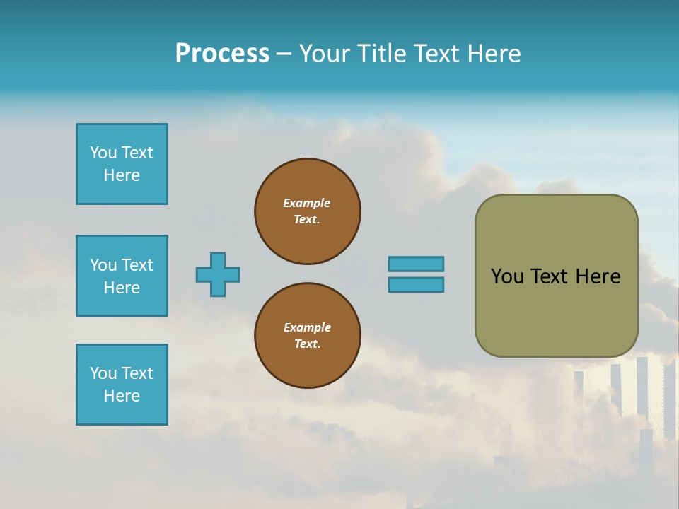 White Pensioner Sea PowerPoint Template