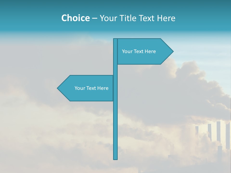 White Pensioner Sea PowerPoint Template