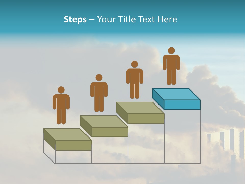 White Pensioner Sea PowerPoint Template