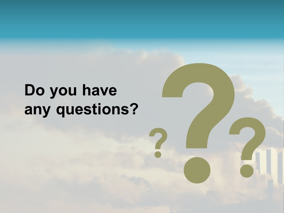 White Pensioner Sea PowerPoint Template