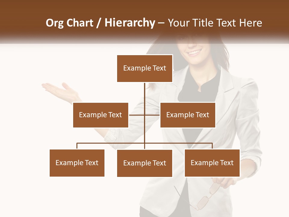 White Sand Portrait PowerPoint Template