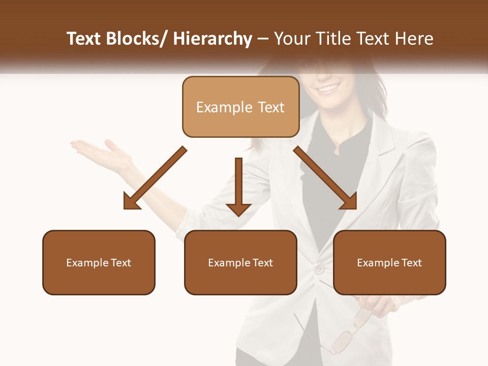 White Sand Portrait PowerPoint Template