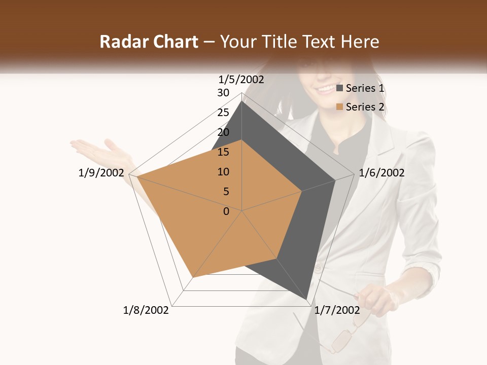 White Sand Portrait PowerPoint Template