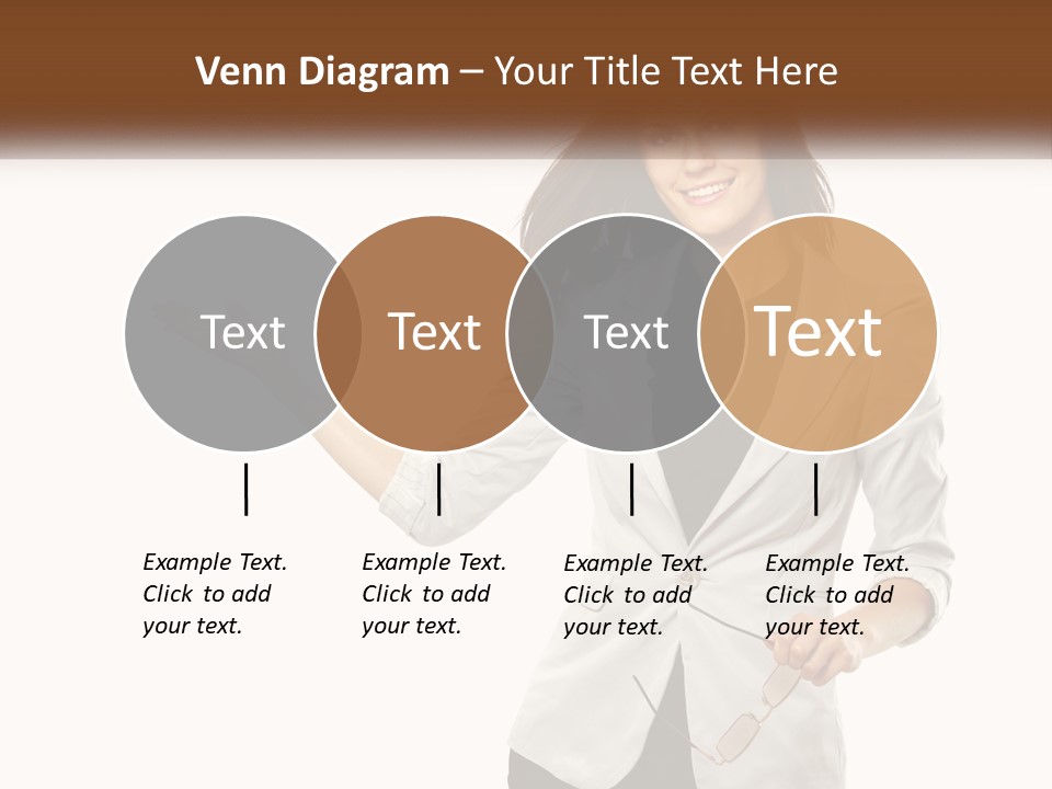 White Sand Portrait PowerPoint Template