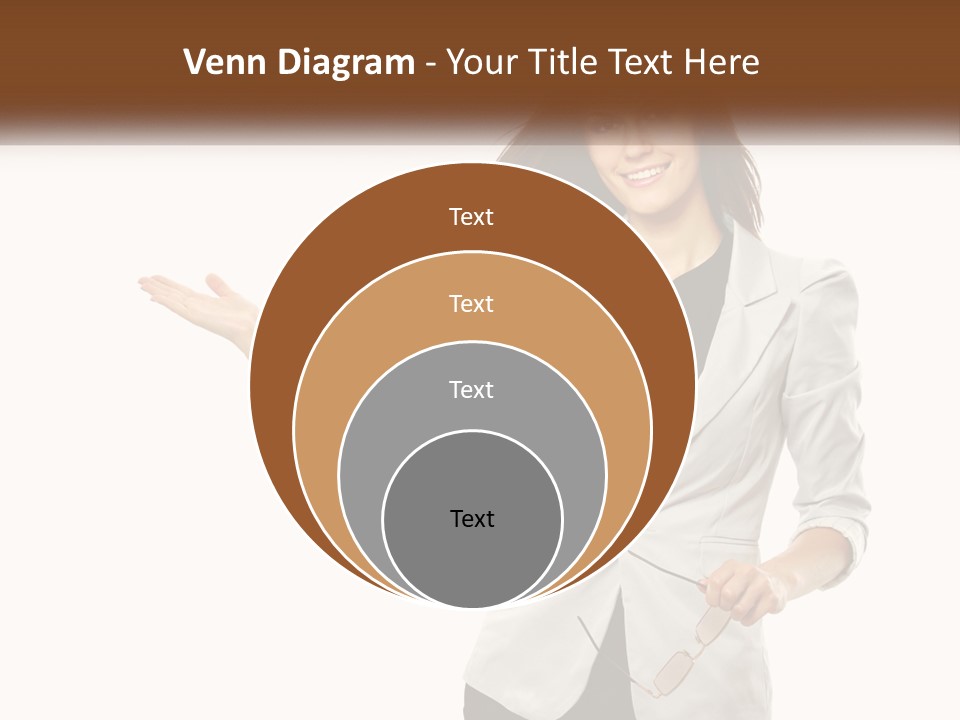 White Sand Portrait PowerPoint Template