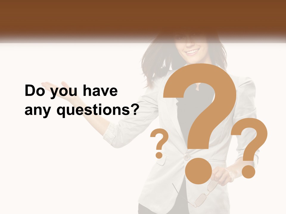 White Sand Portrait PowerPoint Template