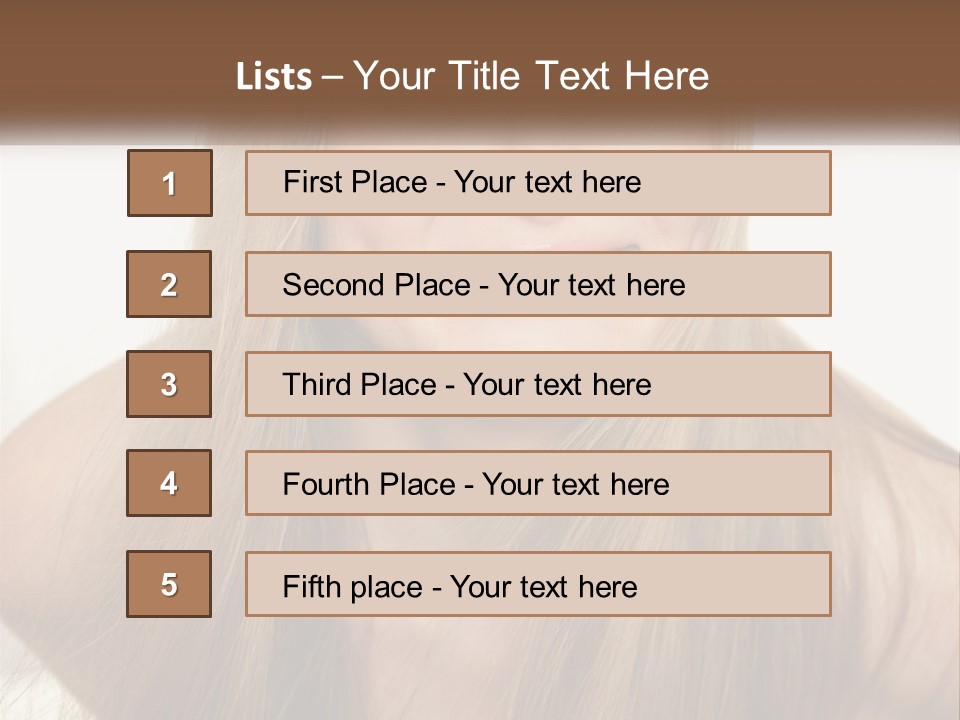 Care Harmony Freshness PowerPoint Template
