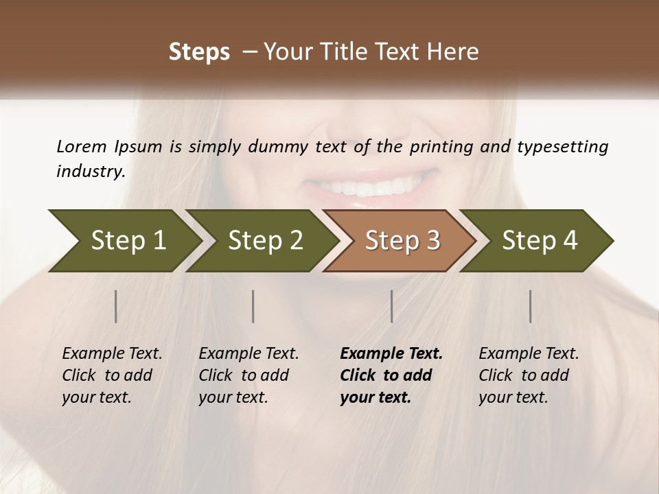 Care Harmony Freshness PowerPoint Template