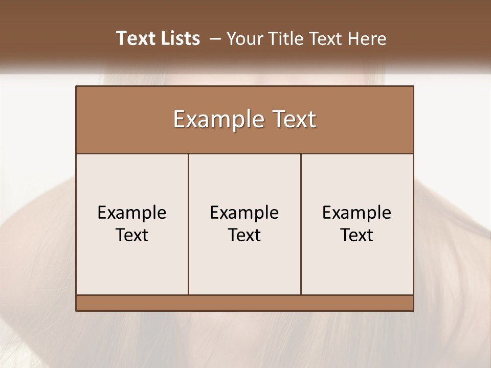 Care Harmony Freshness PowerPoint Template