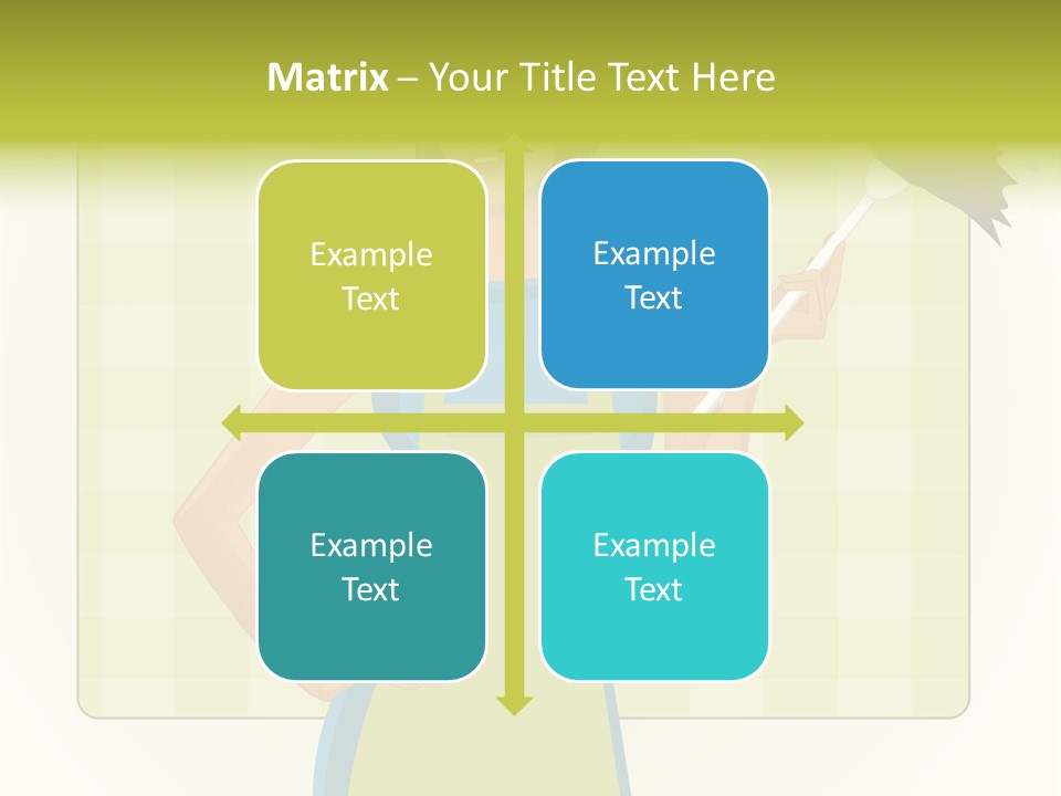 Duster Cleaning Dusting PowerPoint Template